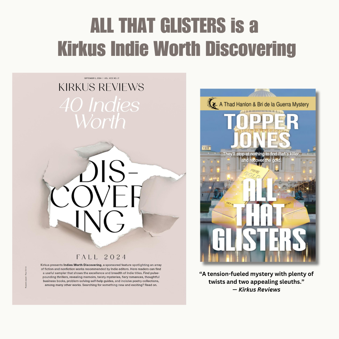 ALL THAT GLISTERS is a Kirkus Indie Worth Discovering