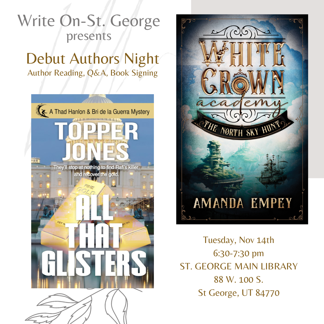 Debut Author Night poster