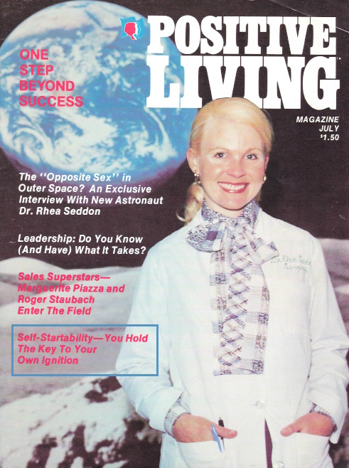 Cover of Postive Living Magazine July 1977