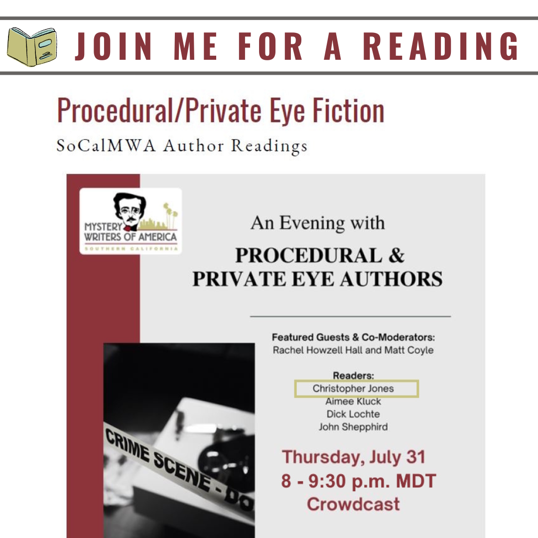 Guest Author SoCal MWA Reading Event - Plus Recipe Bonus Guest Author SoCal MWA Reading Event - Plus Recipe Bonus