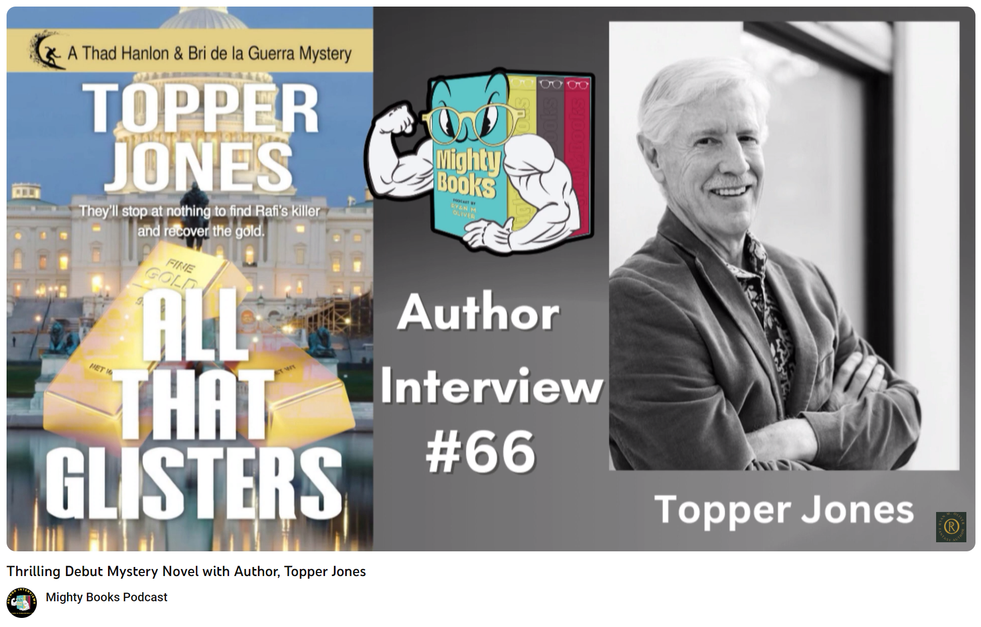 Mighty Books Podcast Interview with Topper Jones